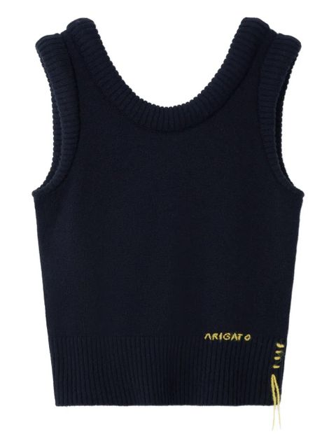 Axel Arigato Marla knit sleeveless vest - Blue - zdjęcie produktu nr 1
