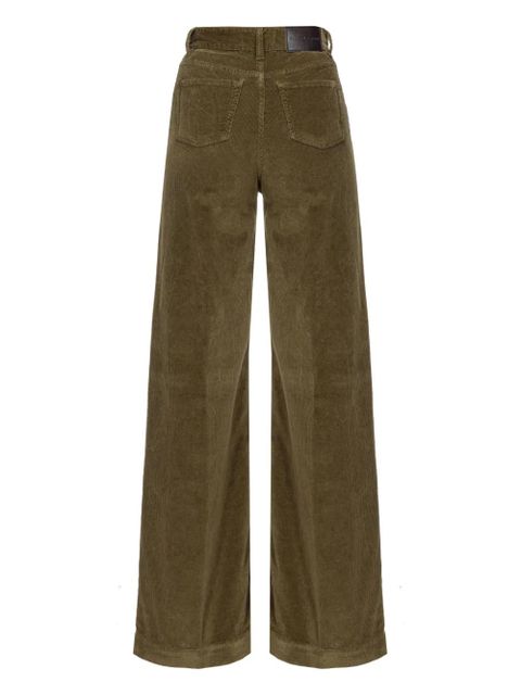 PINKO Wendy cotton-blend trousers - Green