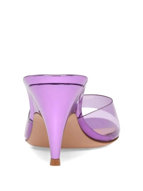Gianvito Rossi sofia heel mules - Purple