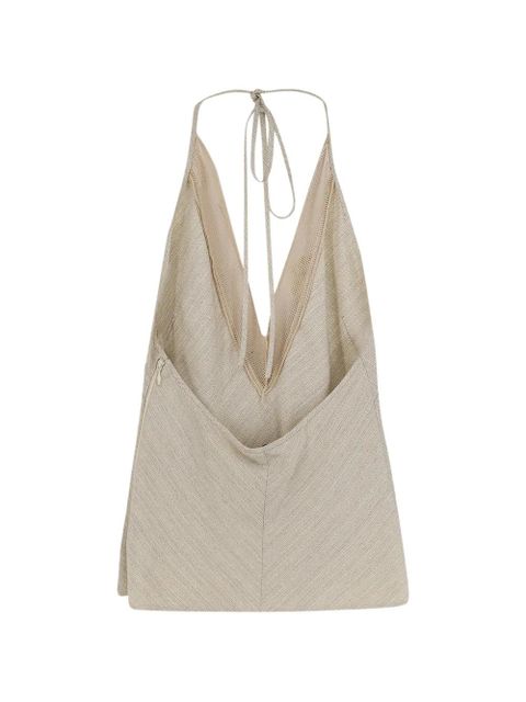 Alysi V-neck top - Gold - zdjęcie produktu nr 2