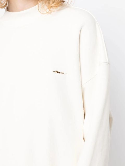 3.1 Phillip Lim logo-print cotton sweatshirt - White