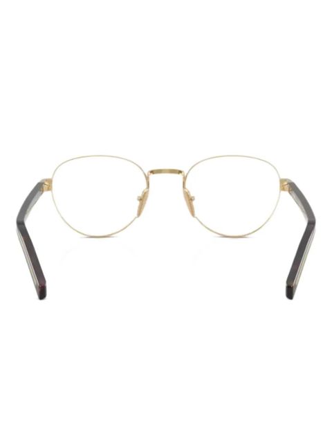 Prada Eyewear metal-framed eyeglasses - Gold