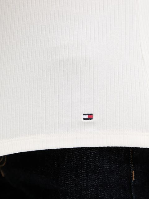 Tommy Hilfiger t-shirt damski kolor beżowy WW0WW45731