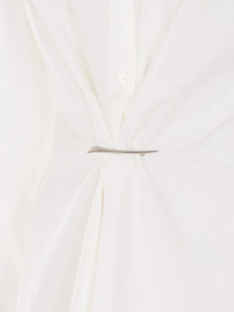TWINSET long-sleeve buttoned shirt - White