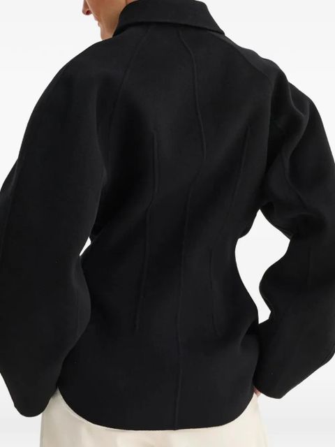 Róhe button jacket - Black