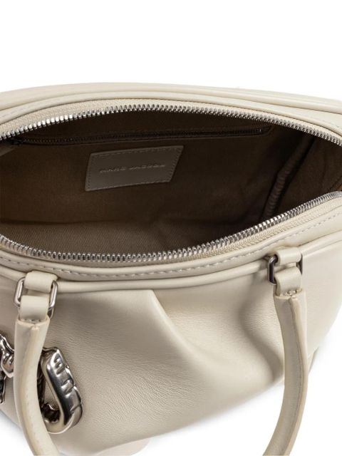 Marc Jacobs mini Wave leather tote bag - Neutrals