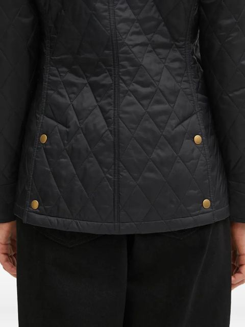 Barbour Beadnell quilted button jacket - Black