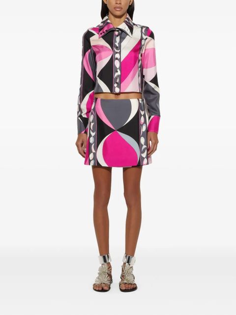 PUCCI Presci cropped shirt - Black - zdjęcie produktu nr 2