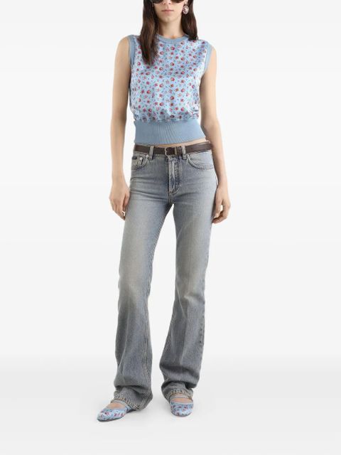 Dolce & Gabbana logo-plaque jeans - Blue - zdjęcie produktu nr 2