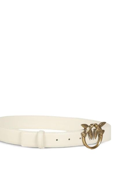 PINKO Love Birds leather belt - Neutrals - zdjęcie produktu nr 2