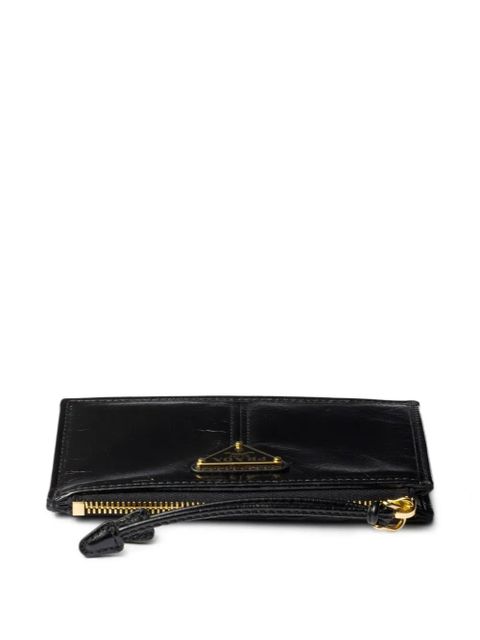 Prada leather cardholder - Black - zdjęcie produktu nr 2