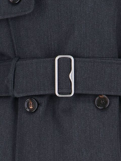 Burberry double-breasted coat - Grey