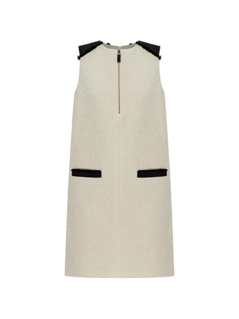 Max Mara Mito half-zip mini dress - Neutrals - zdjęcie produktu nr 1