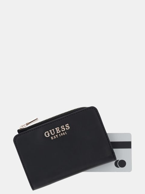 Guess portfel JANE damski kolor czarny SWVG98 91156