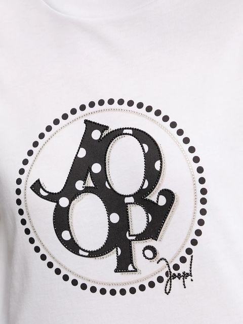 Joop! t-shirt bawełniany damski kolor biały 30100822