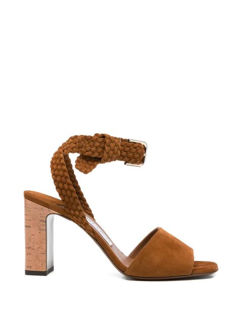 Jimmy Choo Rori suede sandals - Brown - zdjęcie produktu nr 1