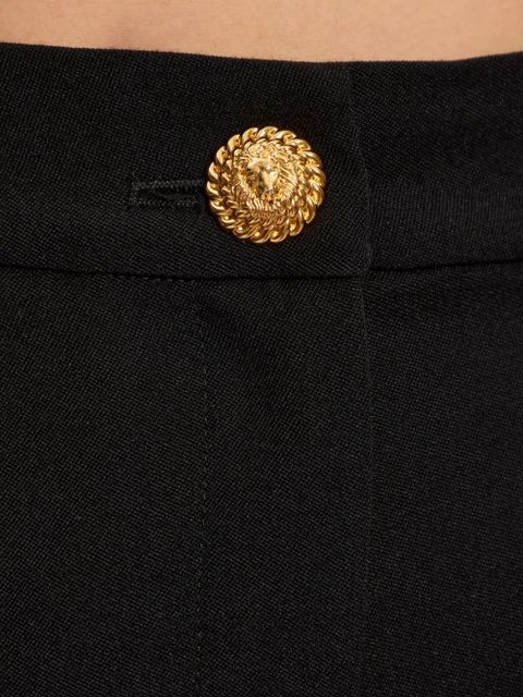 Balmain flared virgin-wool trousers - Black - zdjęcie produktu nr 2