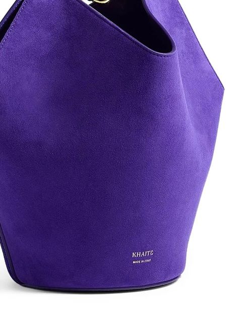 KHAITE mini Lotus tote bag - Purple - zdjęcie produktu nr 2