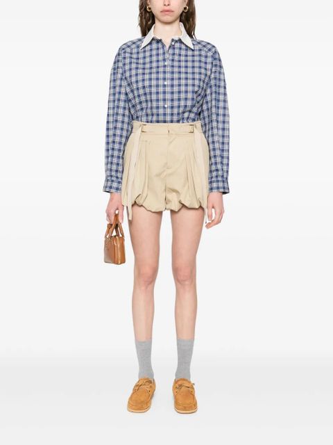 SANDRO crystal-embellished shirt - Blue - zdjęcie produktu nr 2