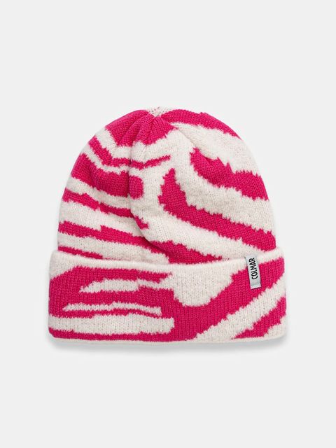 Colmar czapka z dodatkiem wełny kolor różowy 4884.9ZU - zdjęcie produktu nr 1