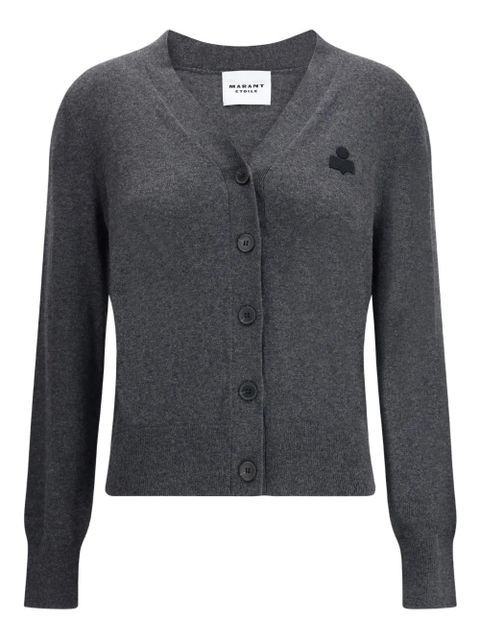 MARANT ÉTOILE Karina cardigan - Grey - zdjęcie produktu nr 1