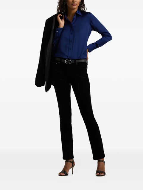 Lauren Ralph Lauren buttoned long-sleeve shirt - Blue - zdjęcie produktu nr 2