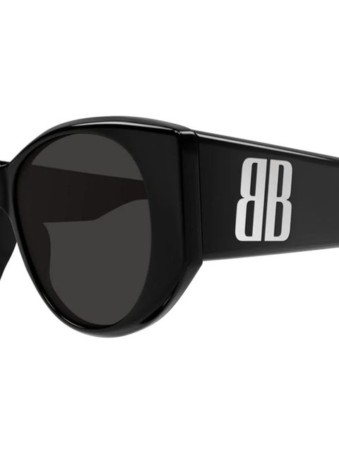 Balenciaga geometric logo sunglasses - Black - zdjęcie produktu nr 2
