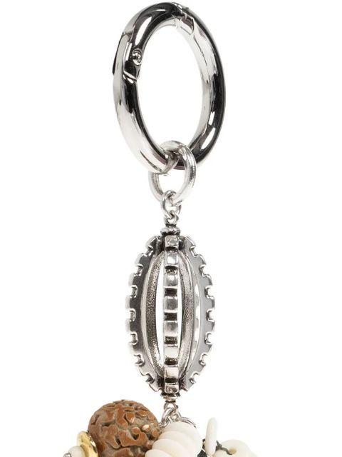 ISABEL MARANT charm-embellished keychain - Silver