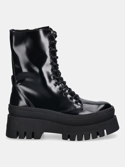 Steve Madden workery Coast damskie kolor czarny na platformie 11002681 - zdjęcie produktu nr 2