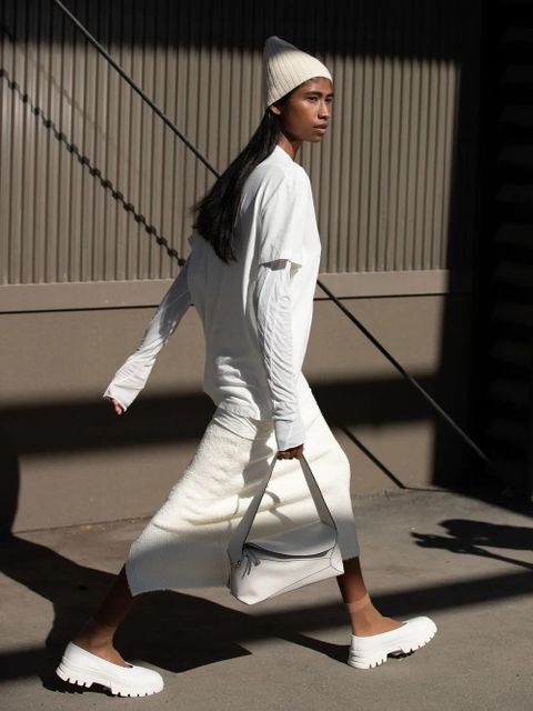 Jil Sander ribbed knitted beanie - Neutrals