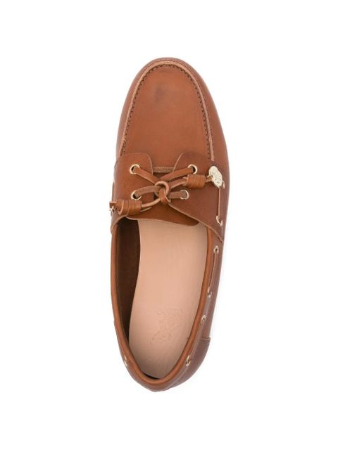 Ancient Greek Sandals Pliaria oily Derby shoes - Brown