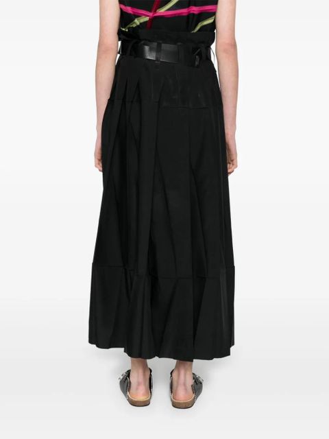 132 5. Issey Miyake pleated skirt - Black