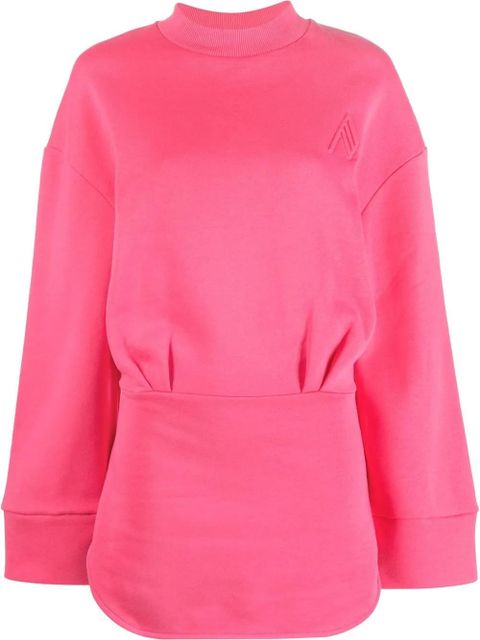 The Attico fitted sweatshirt dress - Pink - zdjęcie produktu nr 1