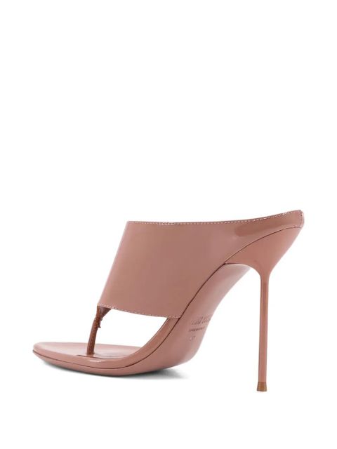 Paris Texas thong heeled sandals - Pink