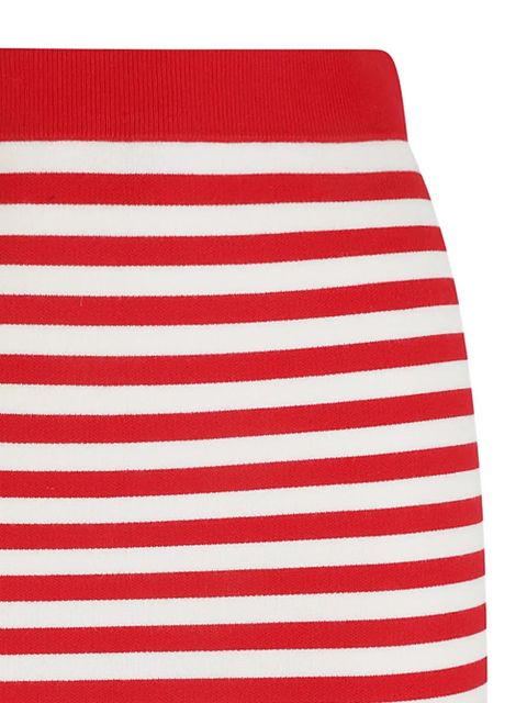 Max Mara striped mini skirt - Red - zdjęcie produktu nr 2