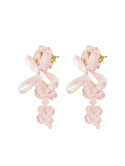 Simone Rocha Petite bow earrings - Gold - zdjęcie produktu nr 1