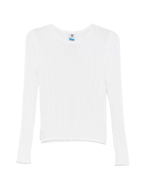 Missoni ribbed scalloped sweater - White - zdjęcie produktu nr 1