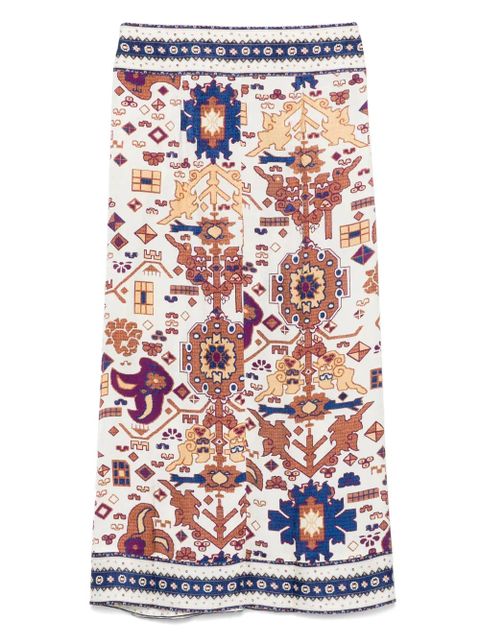 Ba&Sh Varper midi skirt - Neutrals - zdjęcie produktu nr 2