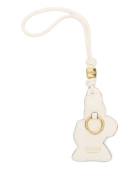 GANNI x Disney leather charm keyring - Neutrals - zdjęcie produktu nr 2