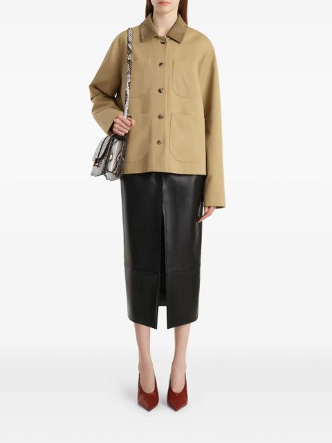 KHAITE pockets front jacket - Neutrals - zdjęcie produktu nr 2