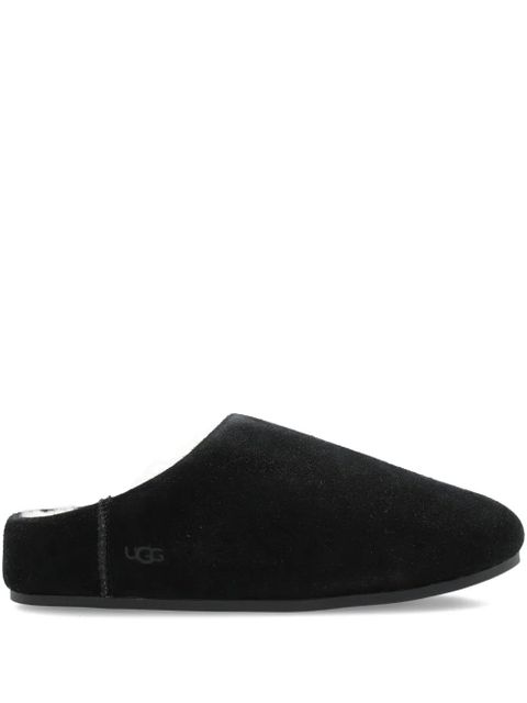 UGG suede sheepskin slippers - Black - zdjęcie produktu nr 1