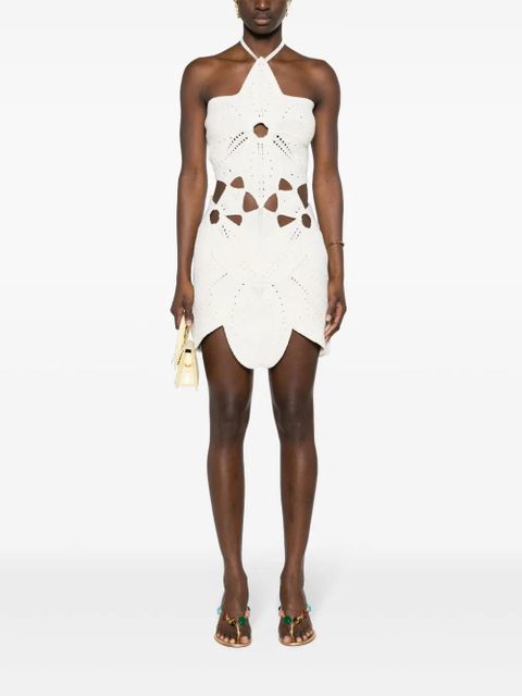 Cult Gaia Floreana panelled knit dress - White - zdjęcie produktu nr 2