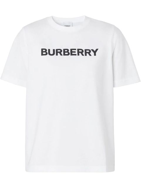 Burberry logo-print organic cotton T-shirt - White - zdjęcie produktu nr 1