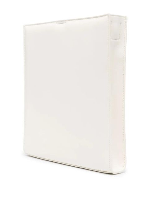 Jil Sander Tangle leather shoulder bag - Neutrals - zdjęcie produktu nr 2