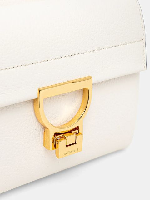 Coccinelle torebka skórzana kolor beżowy E1 MD5 55 B7 01