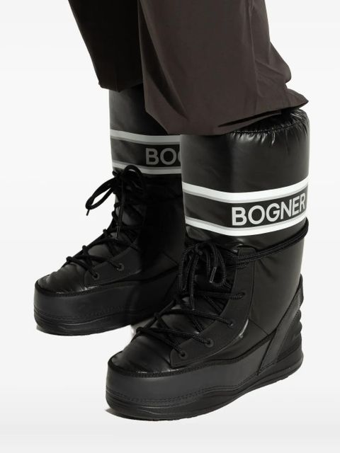 BOGNER 40mm logo-detail snow boots - Black