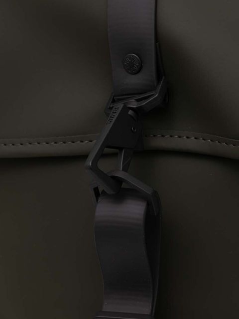 Rains plecak 13000 Backpacks kolor zielony duży gładki