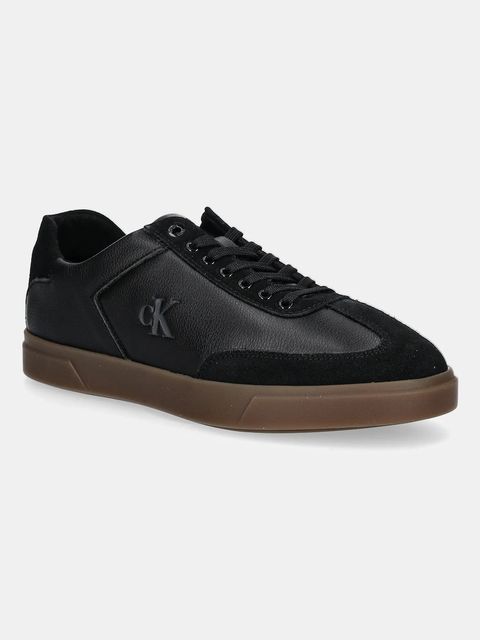 Calvin Klein sneakersy LOW PRO CUPS LTH MIX MG damskie kolor czarny HW0HW02825 - zdjęcie produktu nr 1