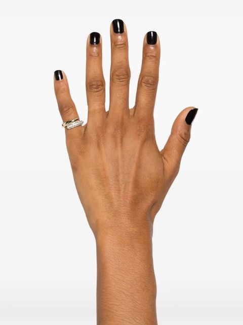 Swarovski Dextera crystal-embellished ring - Gold - zdjęcie produktu nr 2