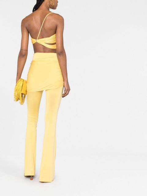 Jacquemus Le Pantalon Espelho skirt trousers - Yellow